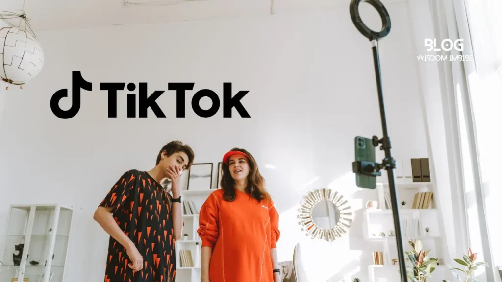 Boy and Girl creating Video on mobile