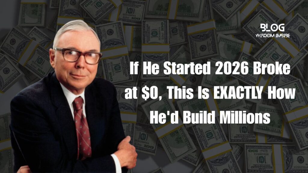 If He Started 2026 Broke at $0, This Is EXACTLY How He'd Build Millions