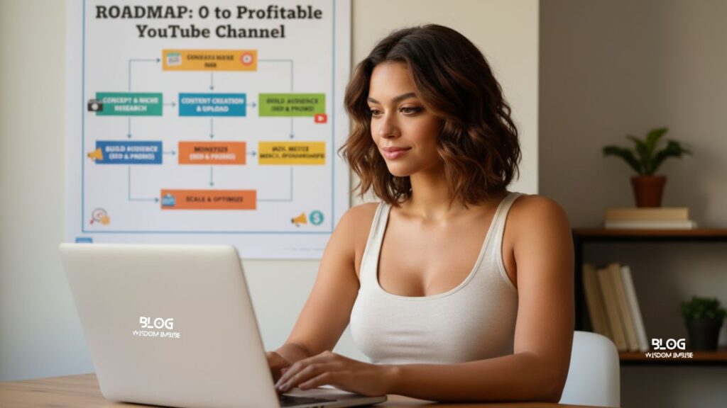 Daisy working on Laptop